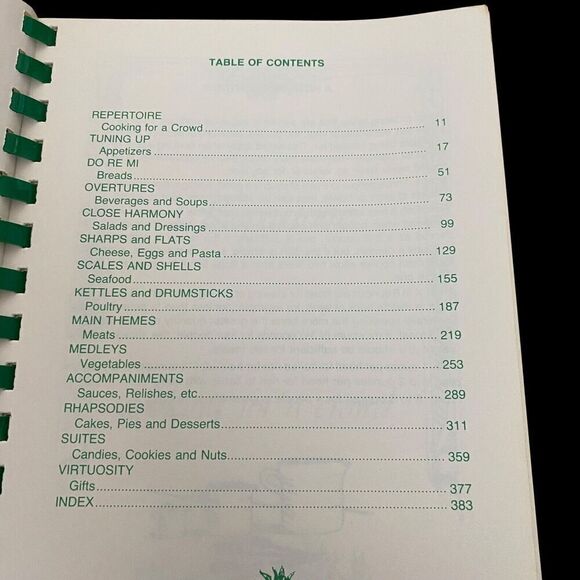 The Philadelphia Orchestra Cookbook 1980 Spiral Bount 398 Pages - Picture 2 of 7